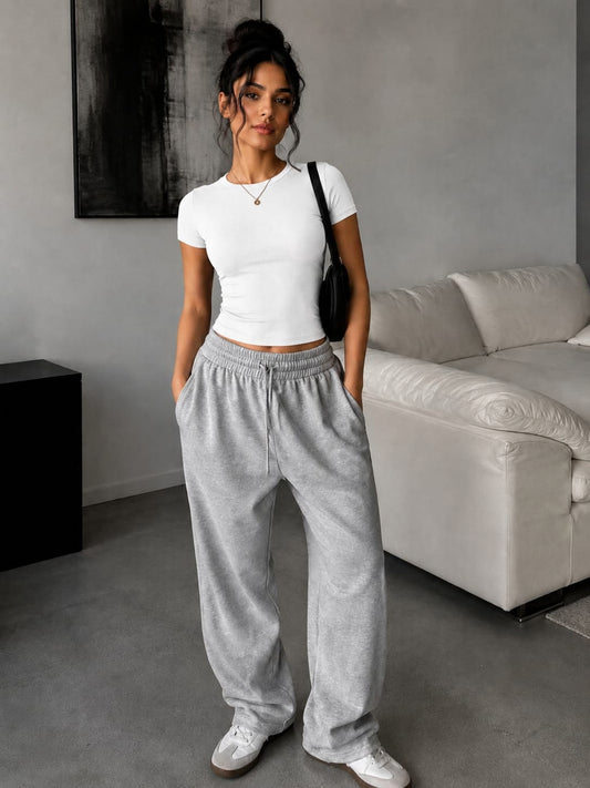 Basic Ribbed Crop Top